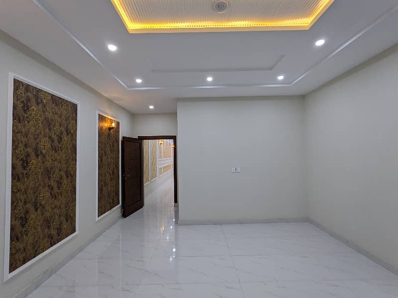 10 Marla Spanish Stylish Vip Luxury Latest Style Brand New First Entry House Available For Sale In Architect Engineering Housing Society Near Joher town Lahore With Original Pictures By Fast Property Services. 44