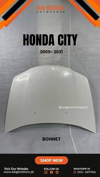 Elentra sonata Tucson hrv ZS light bonnet grill door fender parts ac 10