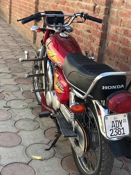 Honda CG 125 Model 2021 1