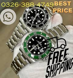 Rolex men Premium Quality watches (Free home delivery)