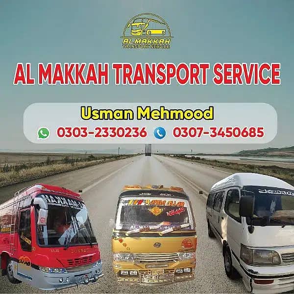 Al Makkah Transport Service Rent a Hiace | Coaster | Daewoo Bus 0