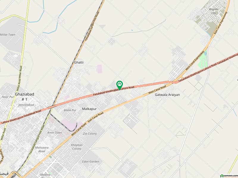 17 Kanal Commercial Land For Sale At Lahore To Sheikhupura Road 0