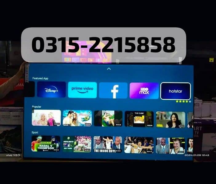 EID SPECIAL OFFER 48 inch LED TV smart/android led tv 3