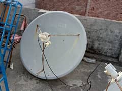 dish antenna with receiver dish antenna with reciever and remote. .