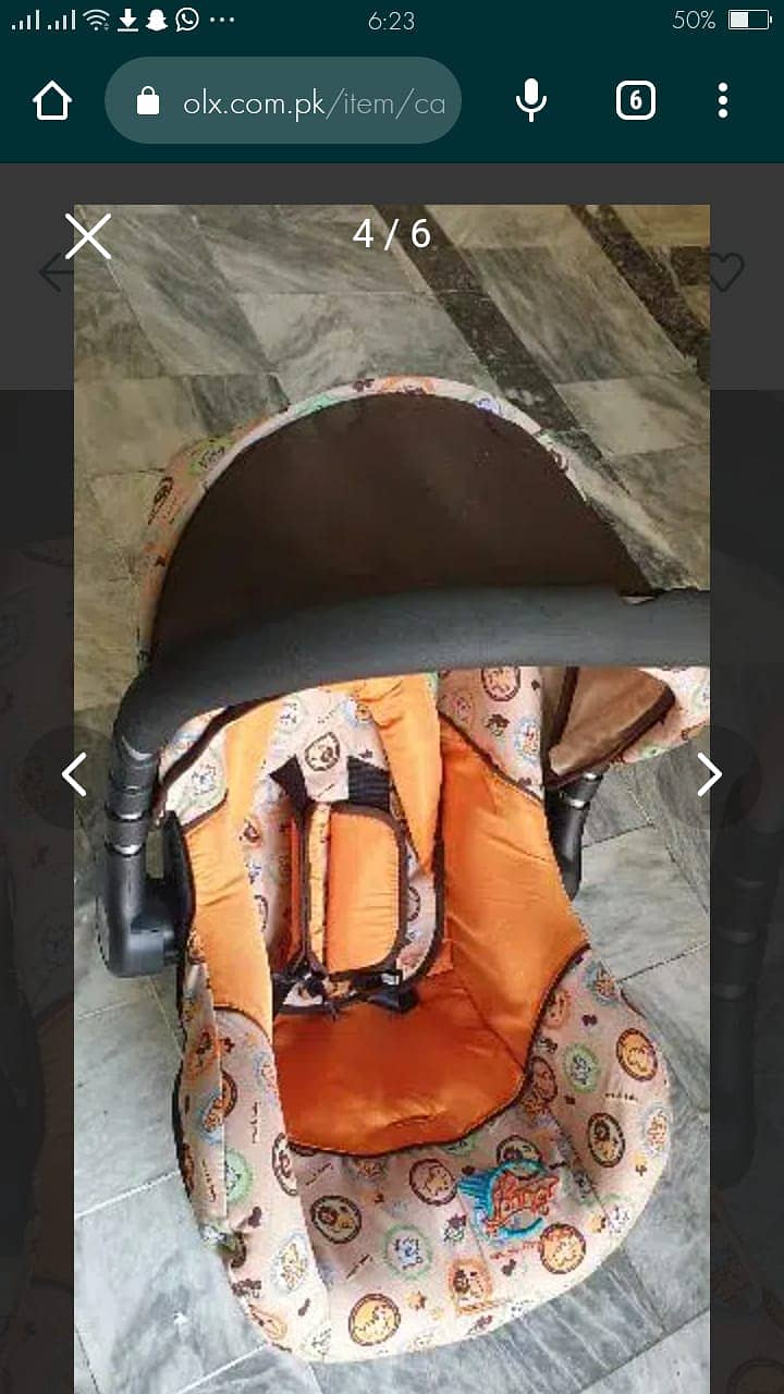 Baby pram / Car seat / baby stroller for sale Whatsapp Plz 03334216873 11