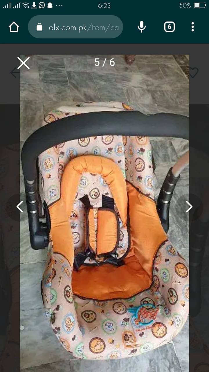 Baby pram / Car seat / baby stroller for sale Whatsapp Plz 03334216873 12