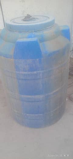 125 gallon water tank