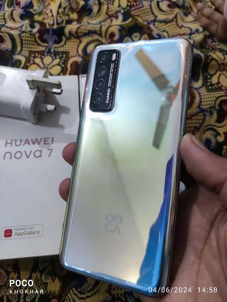 Huawei nova 7 (5G) 8+5=13/256 GB special edition with only BOX 2