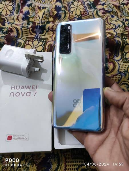 Huawei nova 7 (5G) 8+5=13/256 GB special edition with only BOX 1