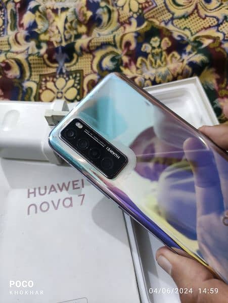 Huawei nova 7 (5G) 8+5=13/256 GB special edition with only BOX 9