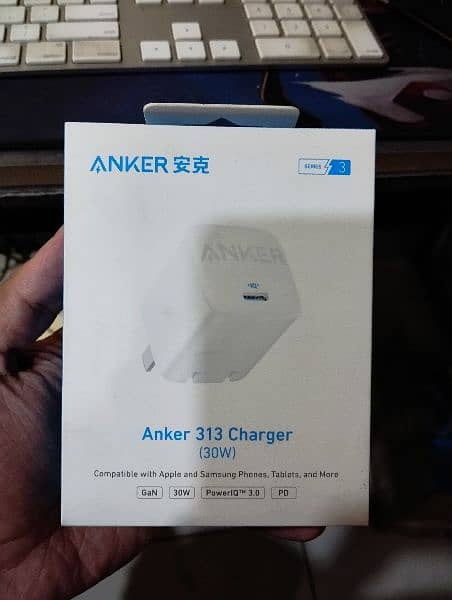 Anker 313 Charger USB Type C 30w original 0