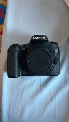 Canon 70d with 18-55