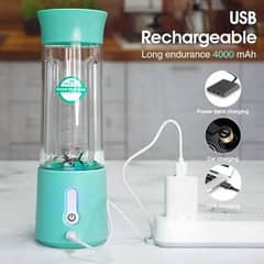Portable Mini Juice Maker with Battery, Milk shake Machine Rechargable