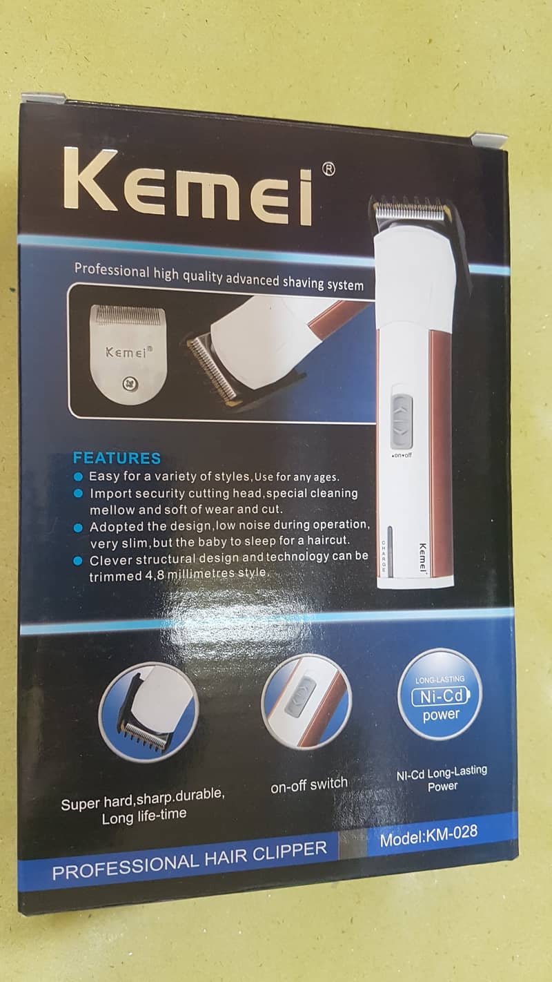 KEMEI HAIR TRIMMER AVAILABLE ON SALE 7