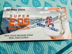 S8 Max Ultra Smartwatch Super 2.05” : Brand New: Pin Pack 0