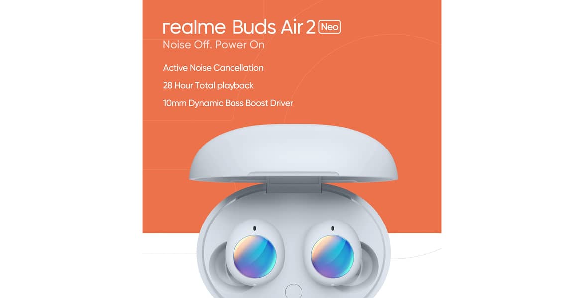 Realme Buds Air 2 Neo 100% Original New Box Packed 5