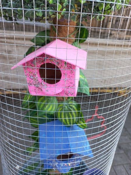 Birds Cage stylish and beautifull for home decor cage for Finch Parrot 2