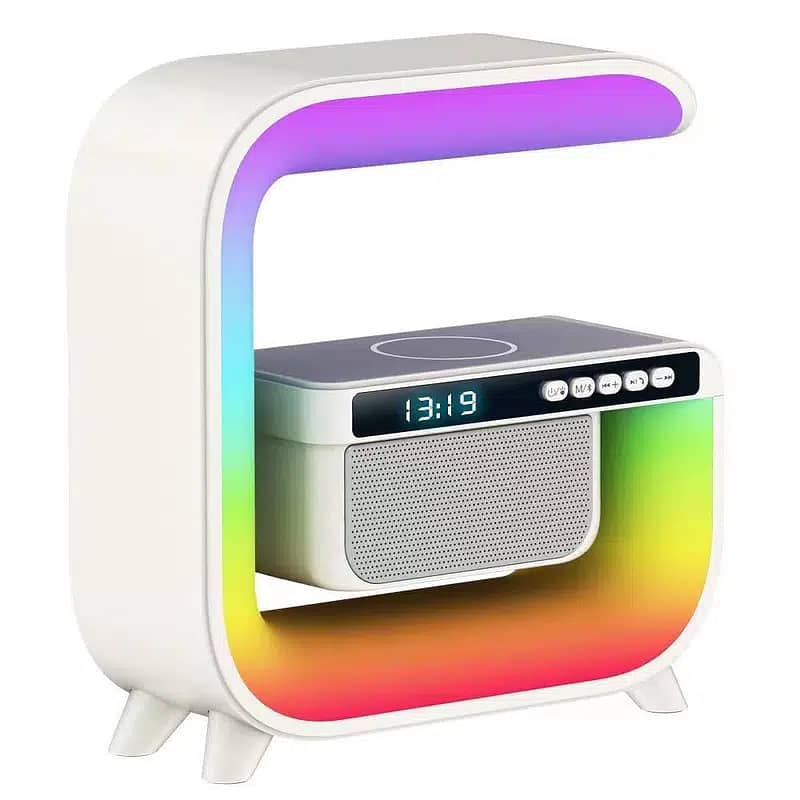 G Shaped Assorted wirelless charging speakers EID SALE DISCOUNT 1