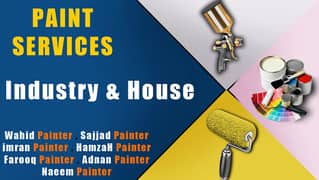Paint industry & house