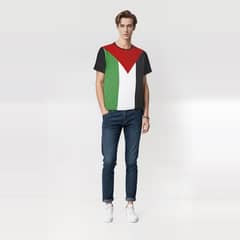 Palestine supporter T-shirt / Customize name