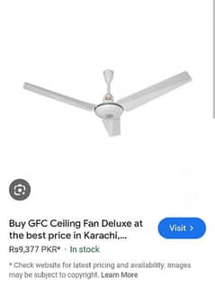 GFC Ceiling Fan 0