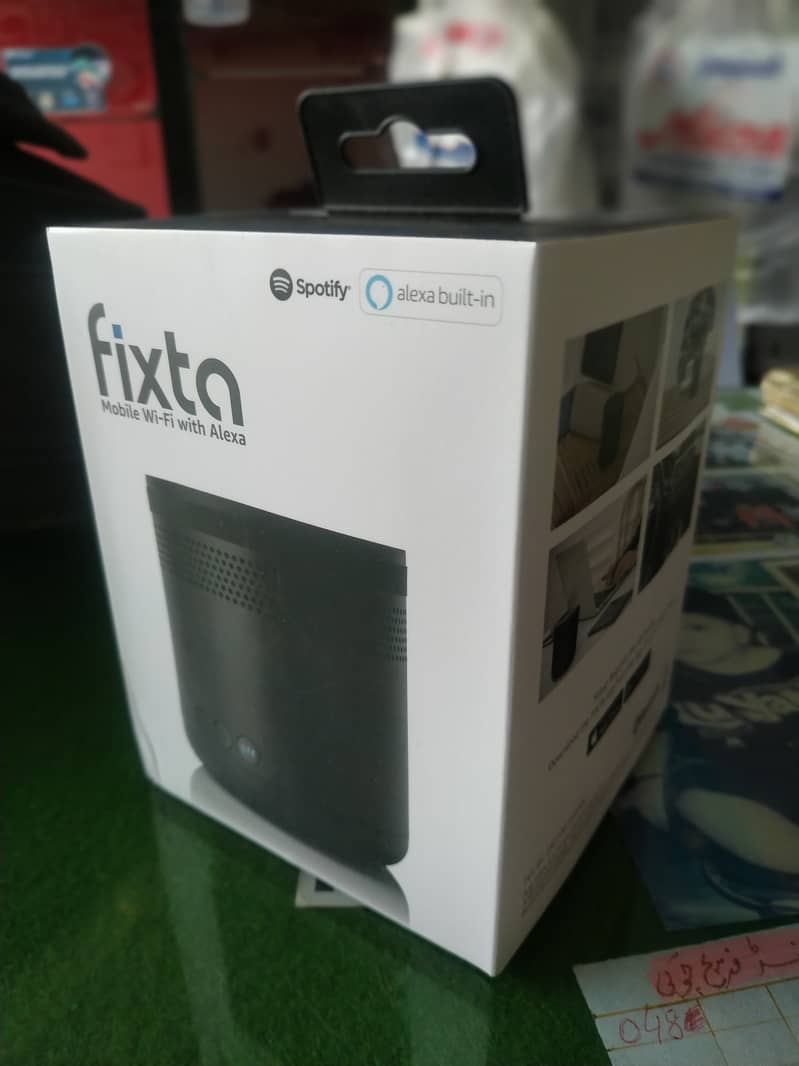 Fixta Smart Speaker with Alexa and LTE support 0
