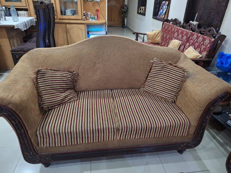sofa in good condition 03004269302 2