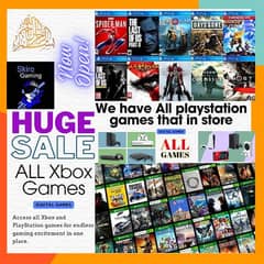 Playstation Digital games Xbox For sell