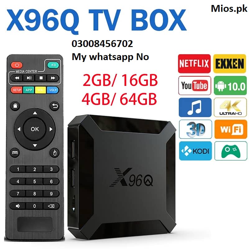 Android Smart tv Box X96q Mxq q96 & Gaming Box IPTV Services also avai 0