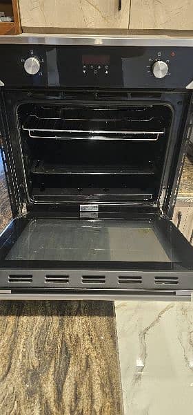 canon built in oven dual gas n electric like new 5