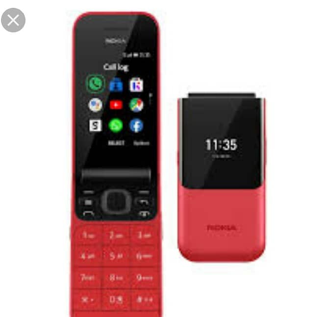 Nokia 2720flip Dual sim pta prove box pack 1 year warrenty 0
