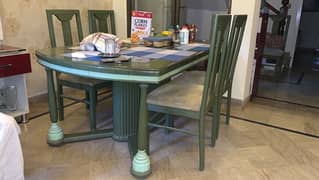 dinning table set 6 seater