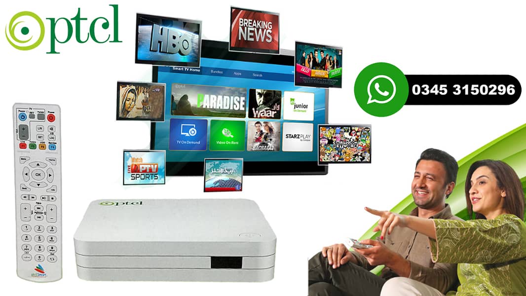 PTCL Android Smart TV Box 0