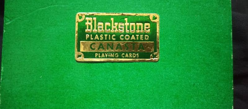 Vintage Blackstone CANASTA USA ARRCO playing Cards Deck 2
