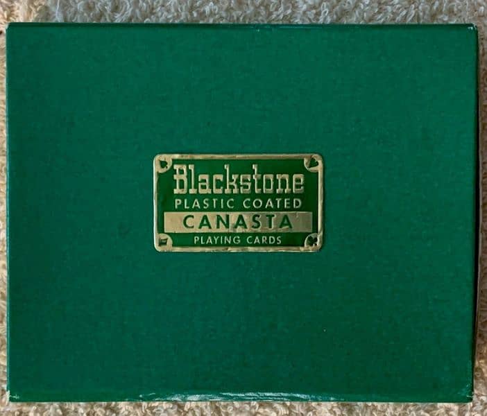 Vintage Blackstone CANASTA USA ARRCO playing Cards Deck 4