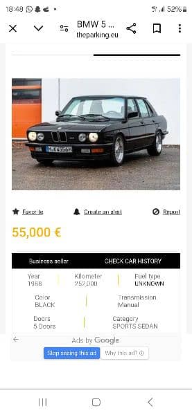 BMW M5 E28 classic project 8