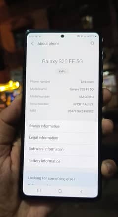 Urgent sale Samsung galaxy s20 fe 5g