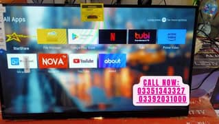 OFFER 43 INCH SMART FHD LED TV ANDROID AND WOOFER SOUND
