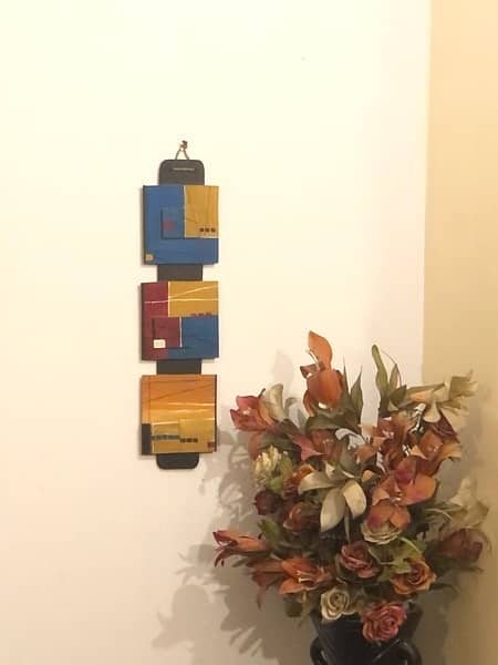 Abstract Art Wall Hanging | Ply Board Pieces 1