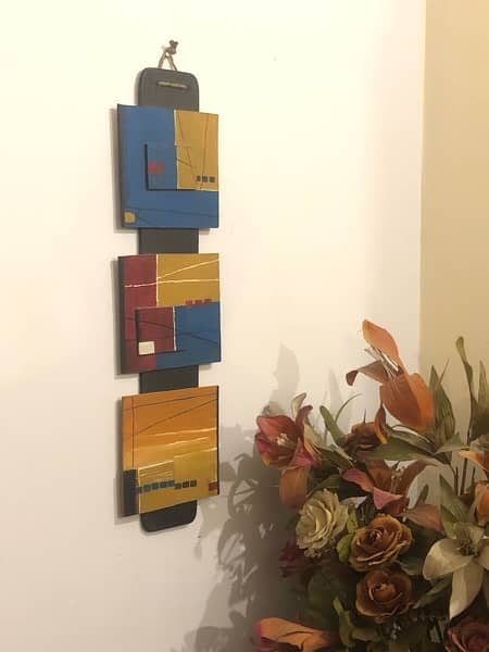 Abstract Art Wall Hanging | Ply Board Pieces 2
