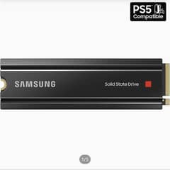 Samsung 980 PRO Heatsink 1TB PCIe 4.0 NVMe SSD M. 2 PS5 Compatible 0
