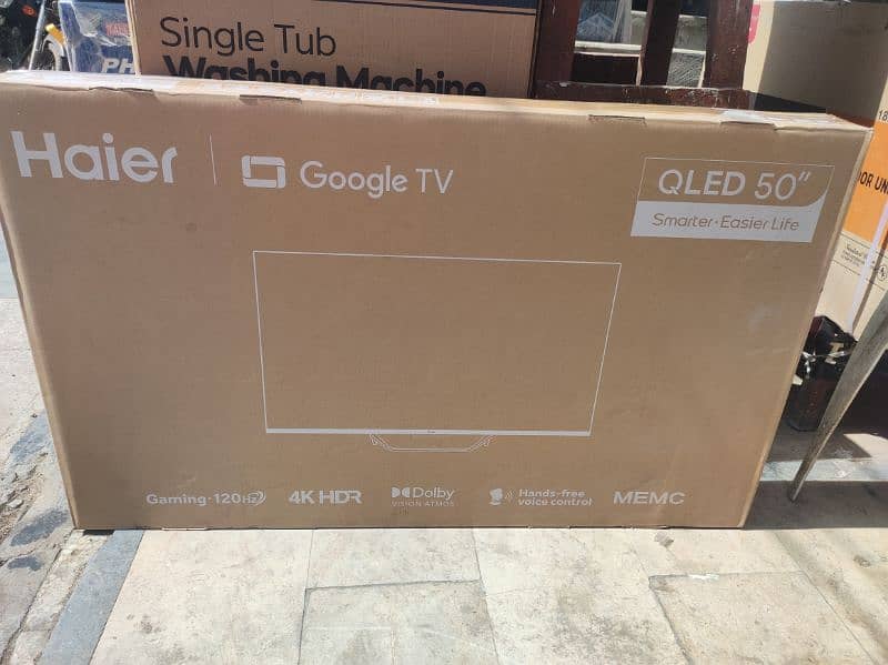 Haier TCL android HDR TV New 3