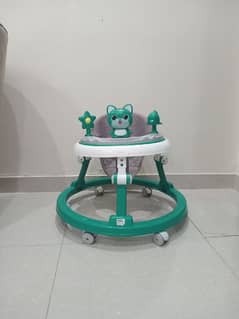 Baby Walker, Strong Plastic, Height Adjustment, Safety Guards