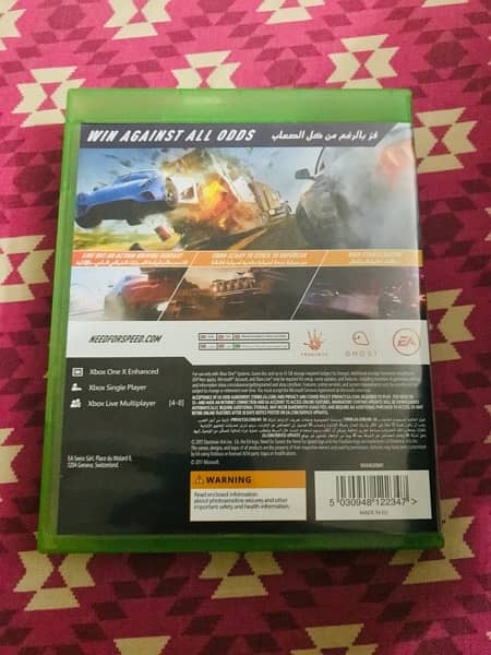 NFS Payback Xbox one 2