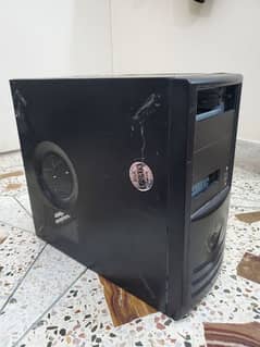 Gaming PC with Graphic Card and Monitor