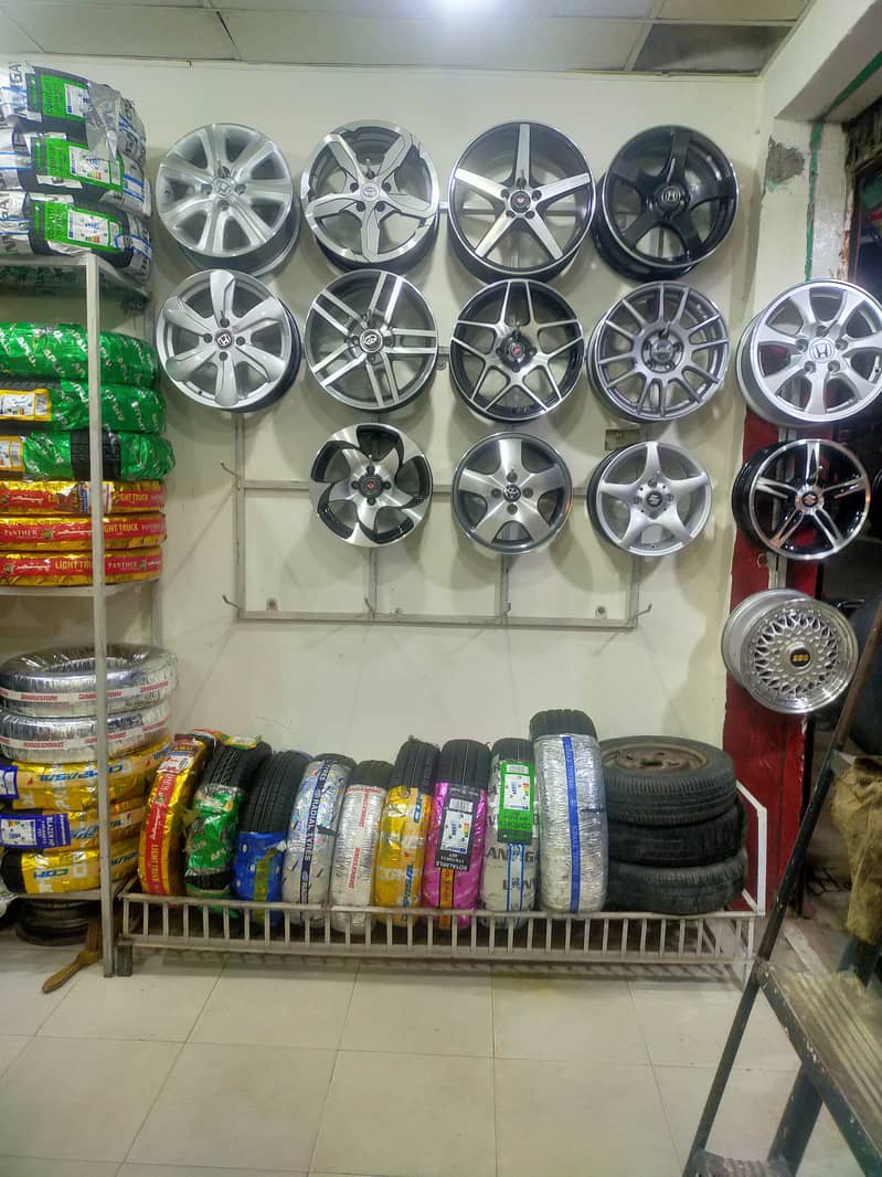 A vide range of Import car Tyres a available 5