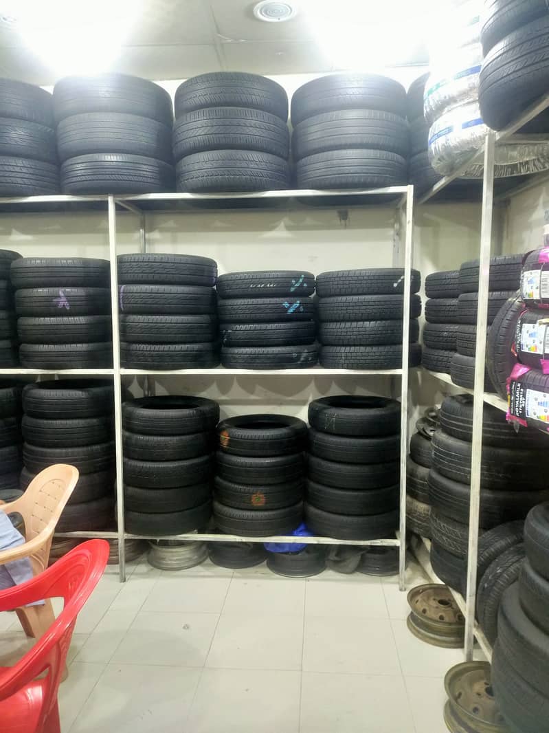 A vide range of Import car Tyres a available 7