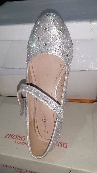 silver glittery shoes 2