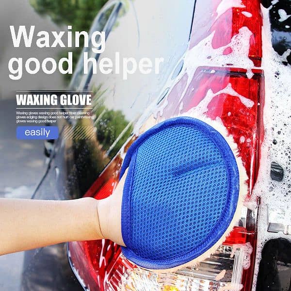 Car Cleaning Washing Cleaner Coral Microfiber Sponge Brush For A 1