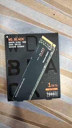 WD Black SN850 1TB NVMe SSD with HeatSink